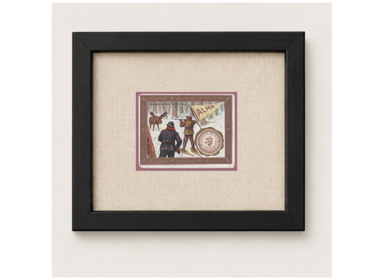 Vintage Alma University Tobacco Card