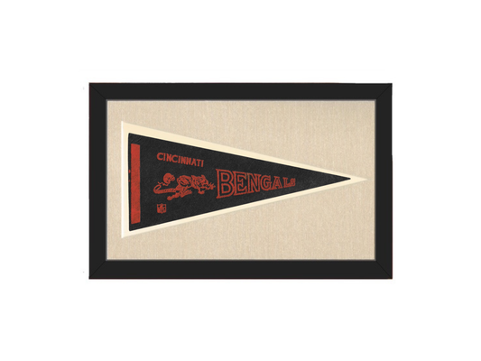 Vintage Cincinatti Bengals Pennant