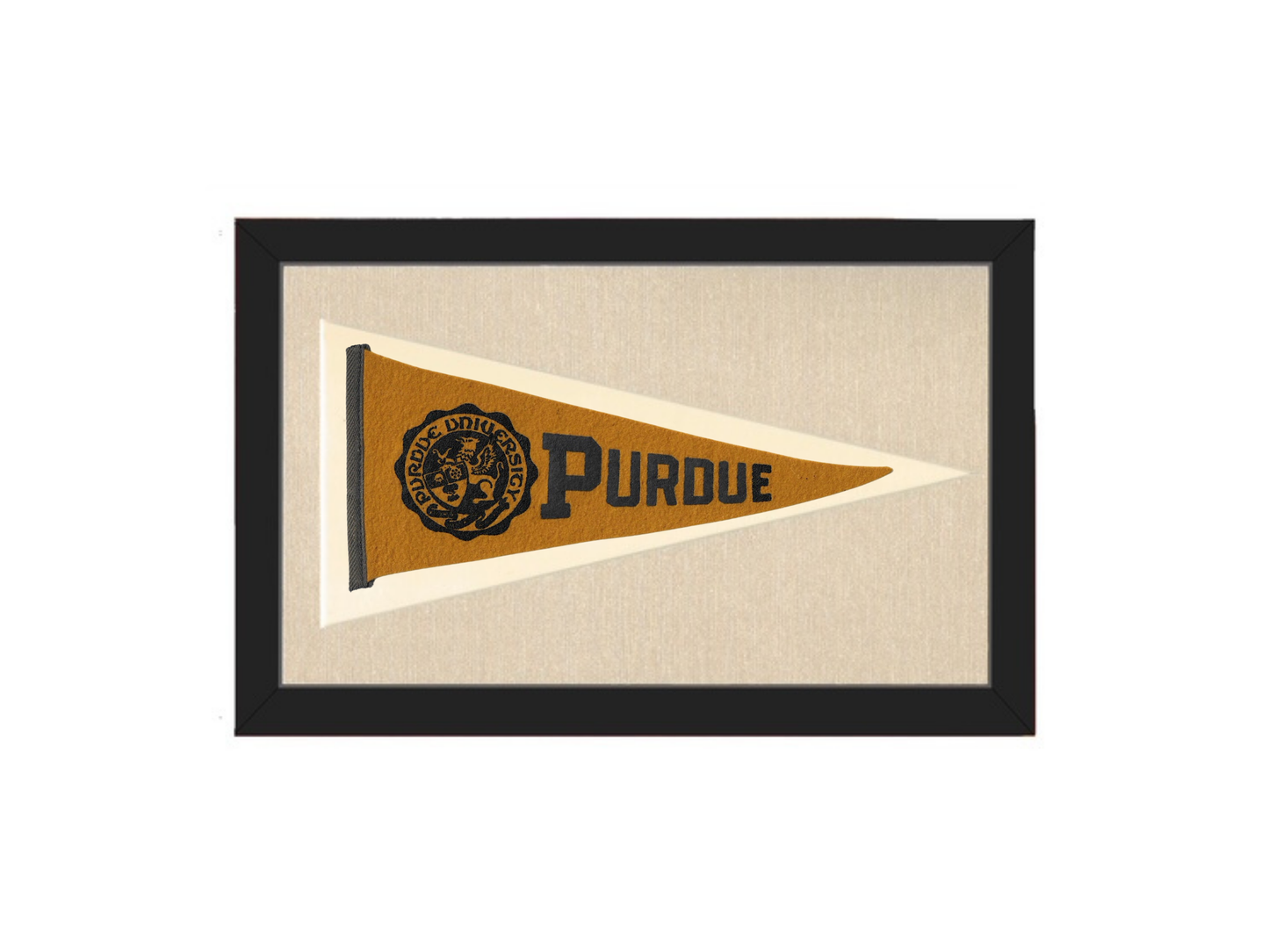 Vintage Purdue Pennant