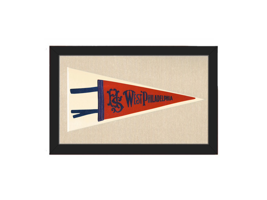 Vintage West Philadelphia Pennant