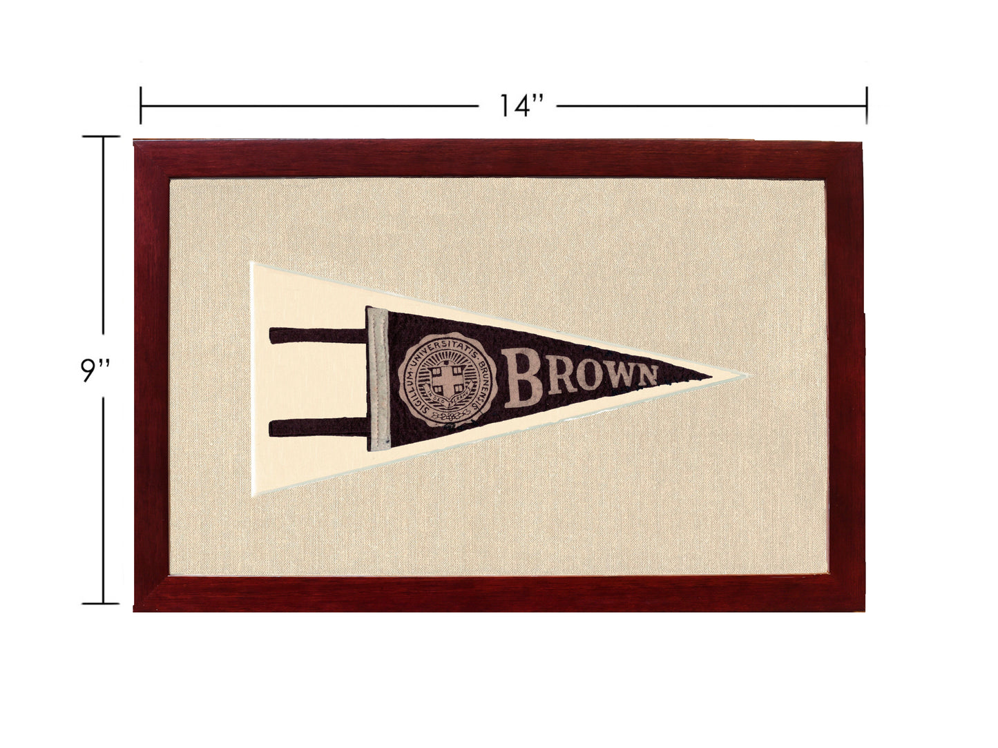 Vintage Brown University Pennant