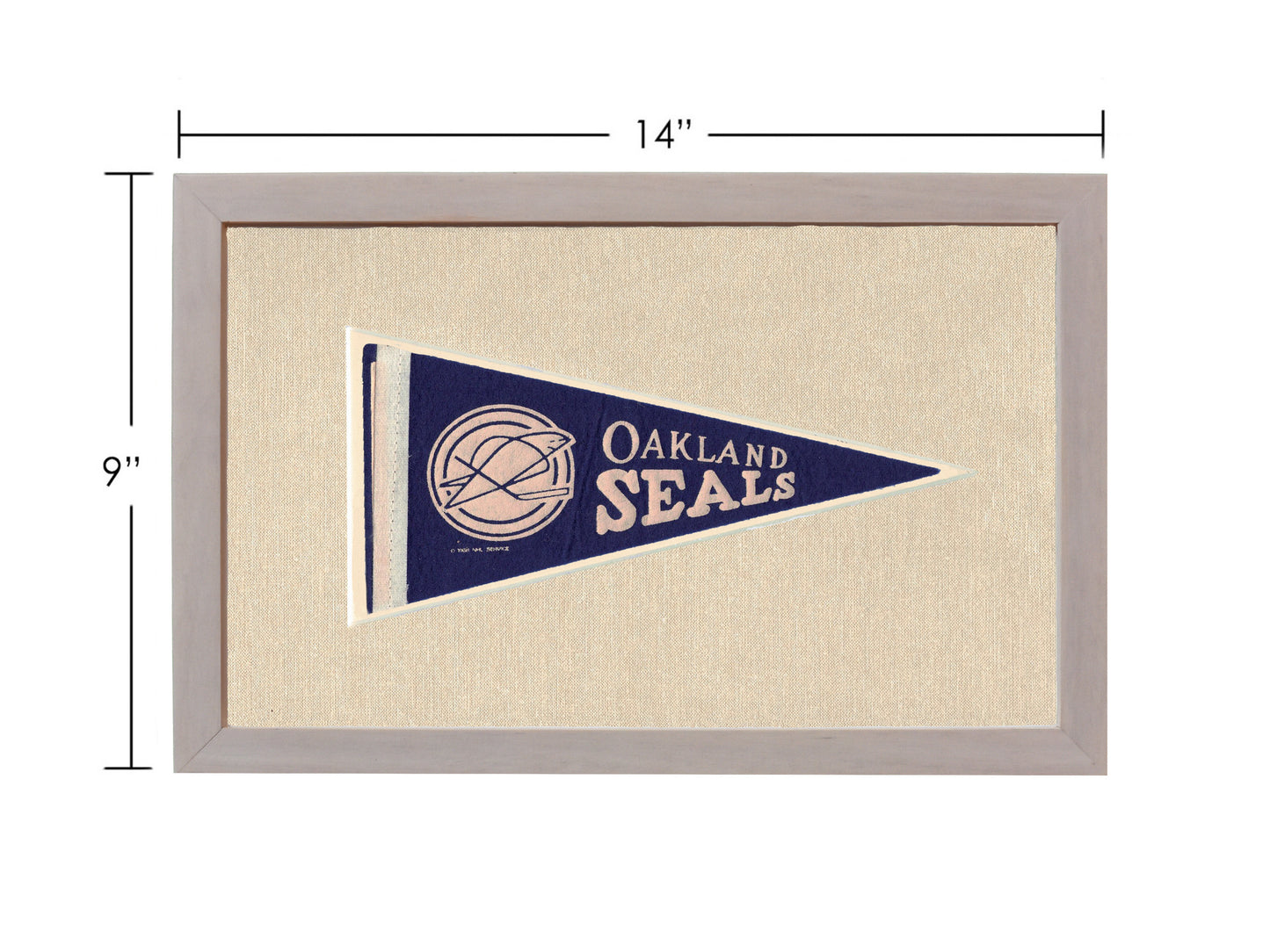 Vintage Oakland Seals Pennant