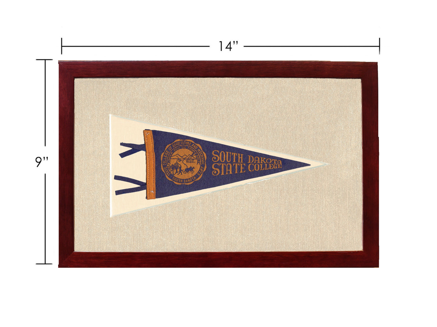 Vintage South Dakota State College Pennant