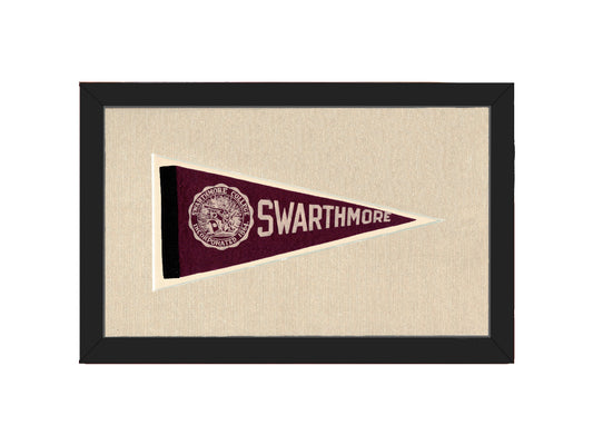 Vintage Swarthmore College Pennant