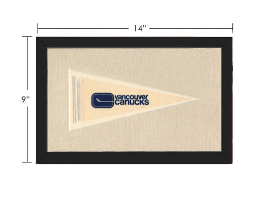 Vintage Vancouver Canucks Pennant