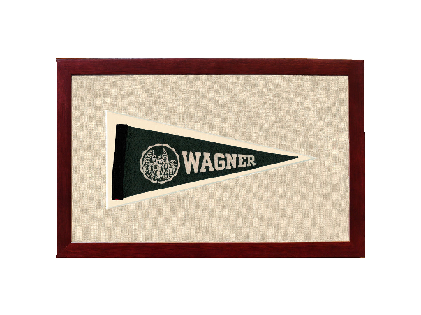 Vintage Wagner College Pennant