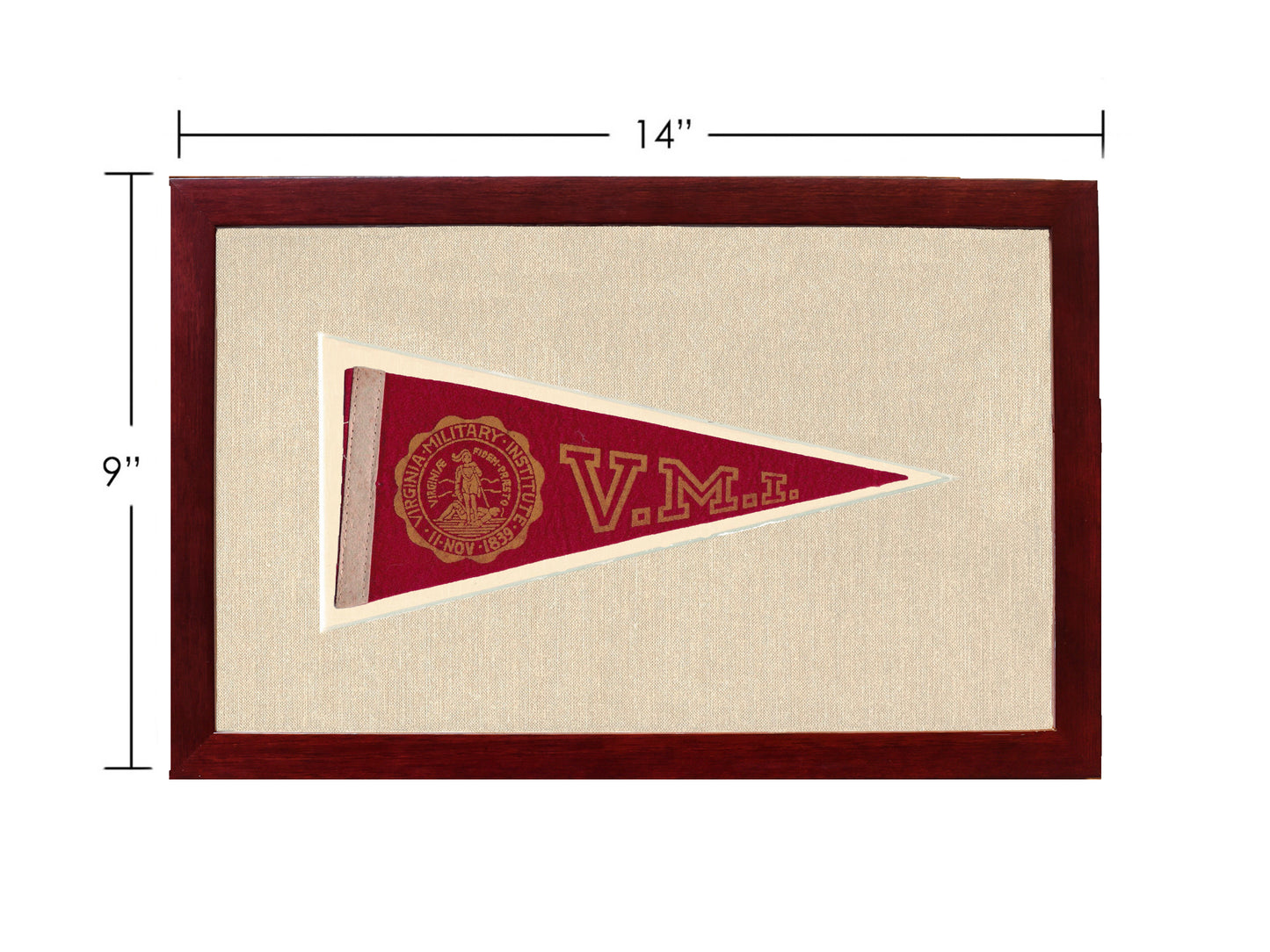 Vintage Virginia Military Institute Pennant