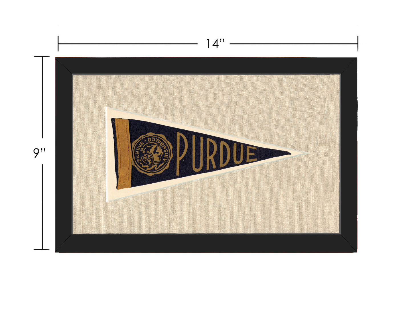 Vintage Purdue Pennant