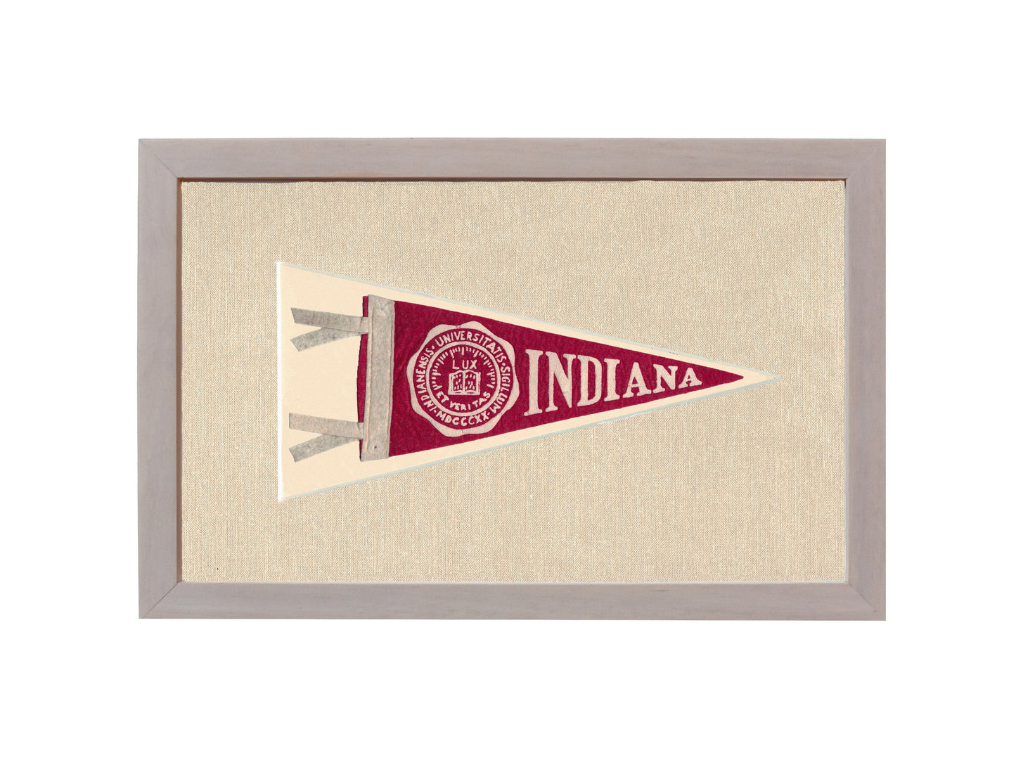 Vintage University of Indiana Pennant