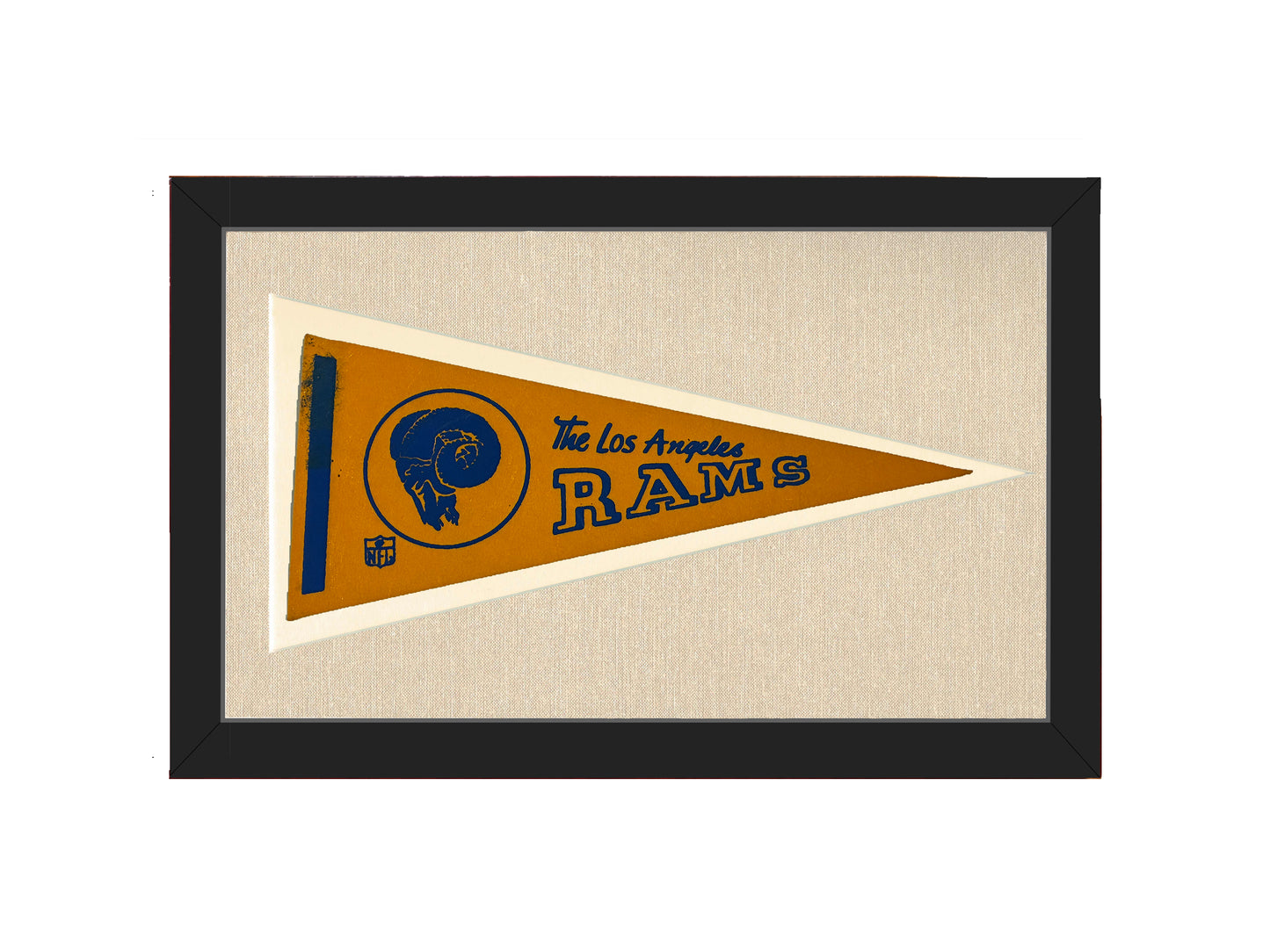 Vintage Los Angeles Rams Pennant