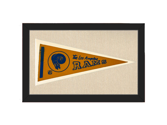Vintage Los Angeles Rams Pennant