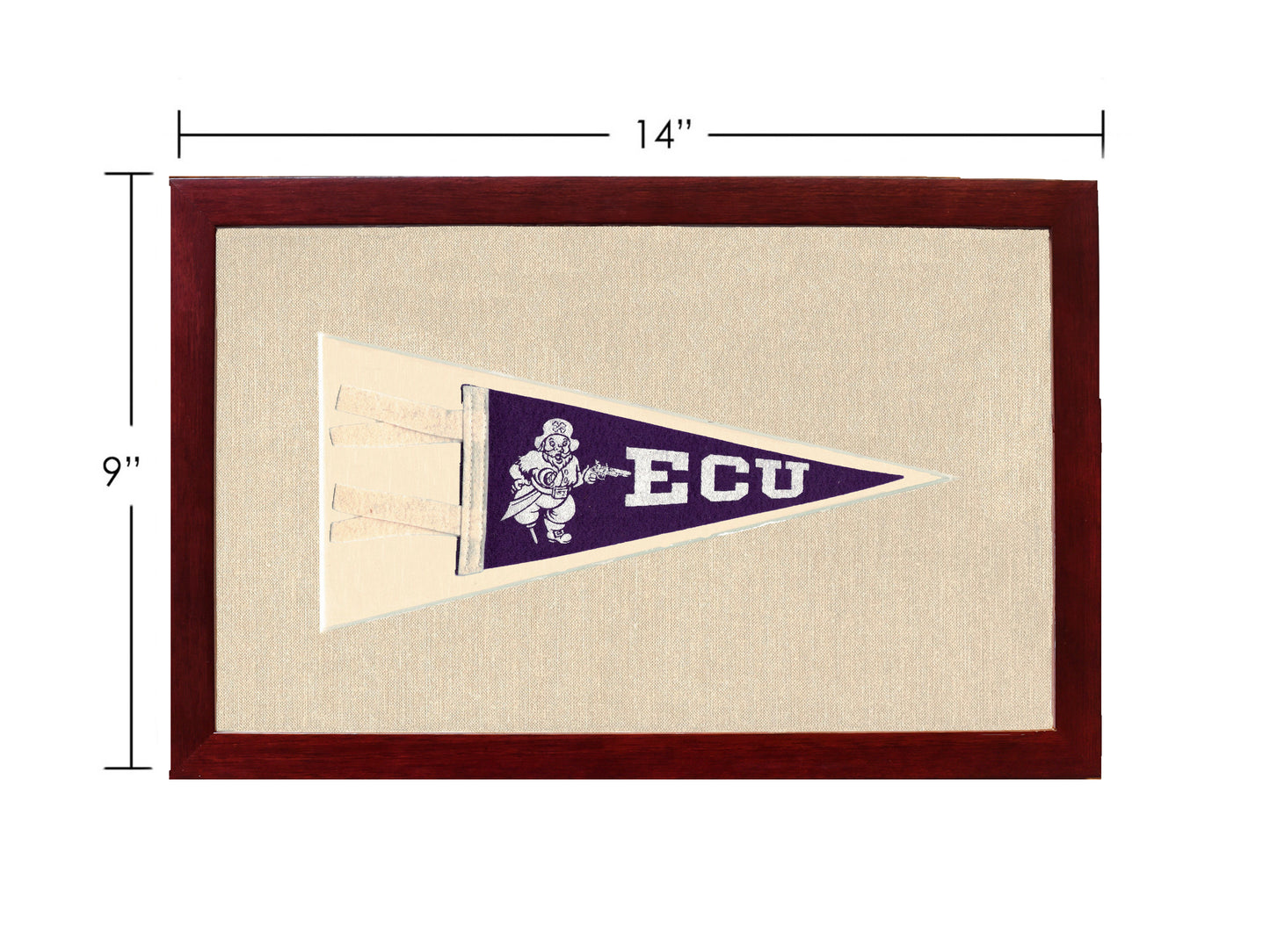 Vintage East Carolina University Pennant