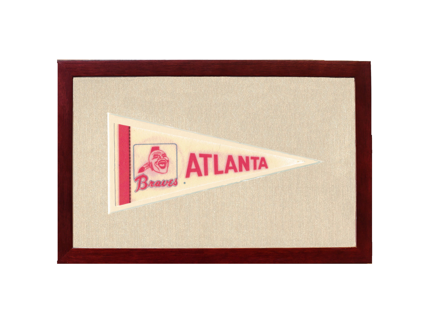Vintage Atlanta Braves Pennant