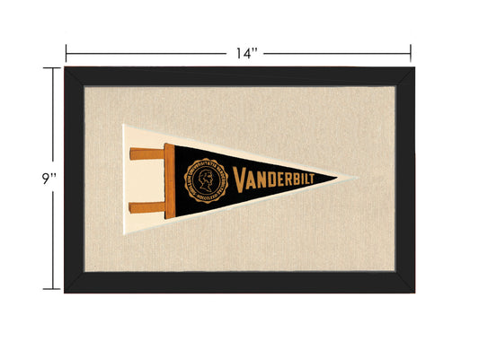 Vintage Vanderbilt University Pennant