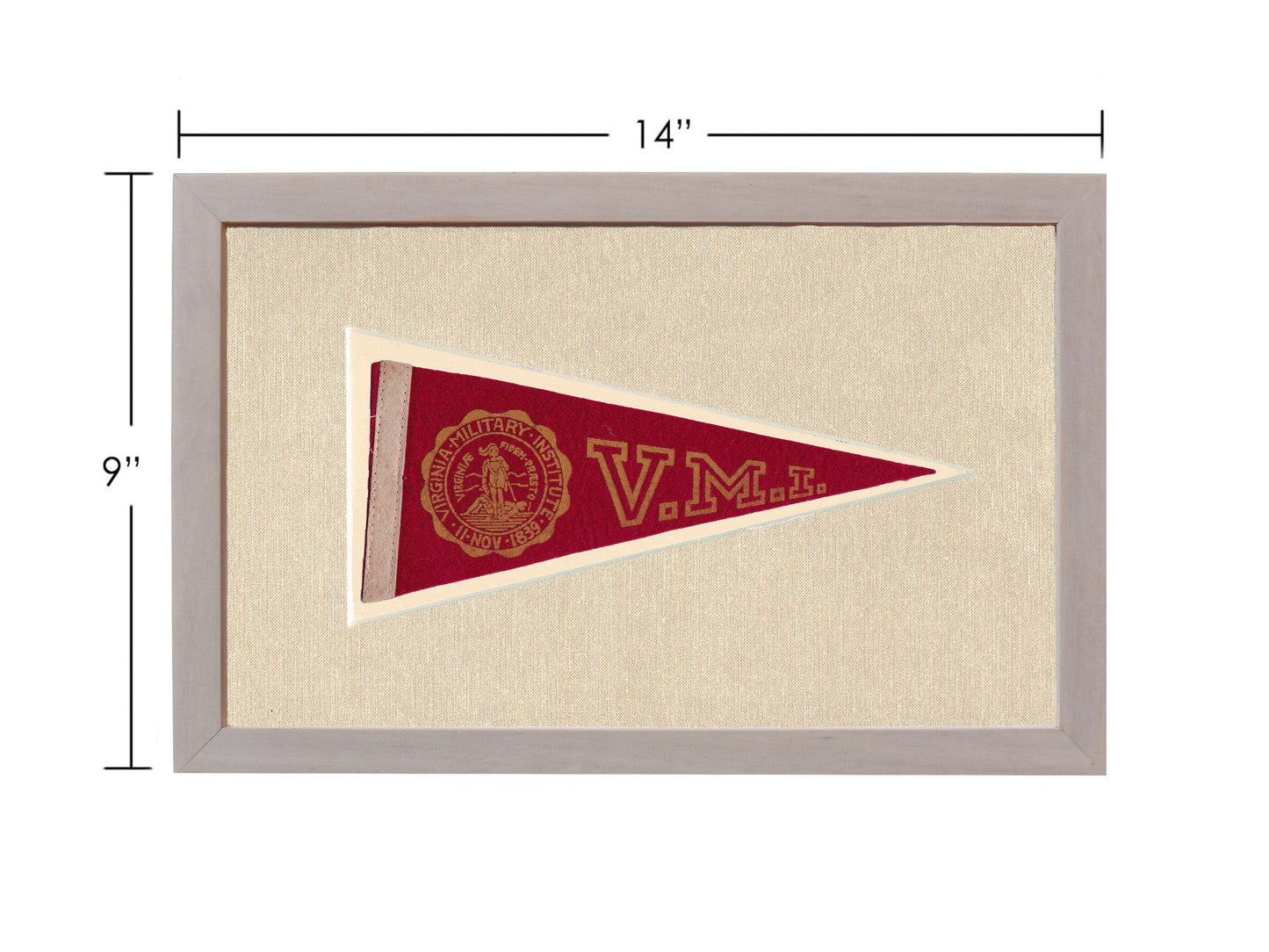 Vintage Virginia Military Institute Pennant
