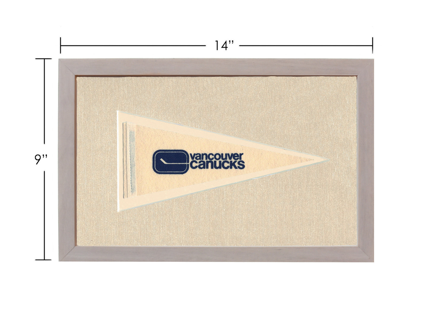 Vintage Vancouver Canucks Pennant