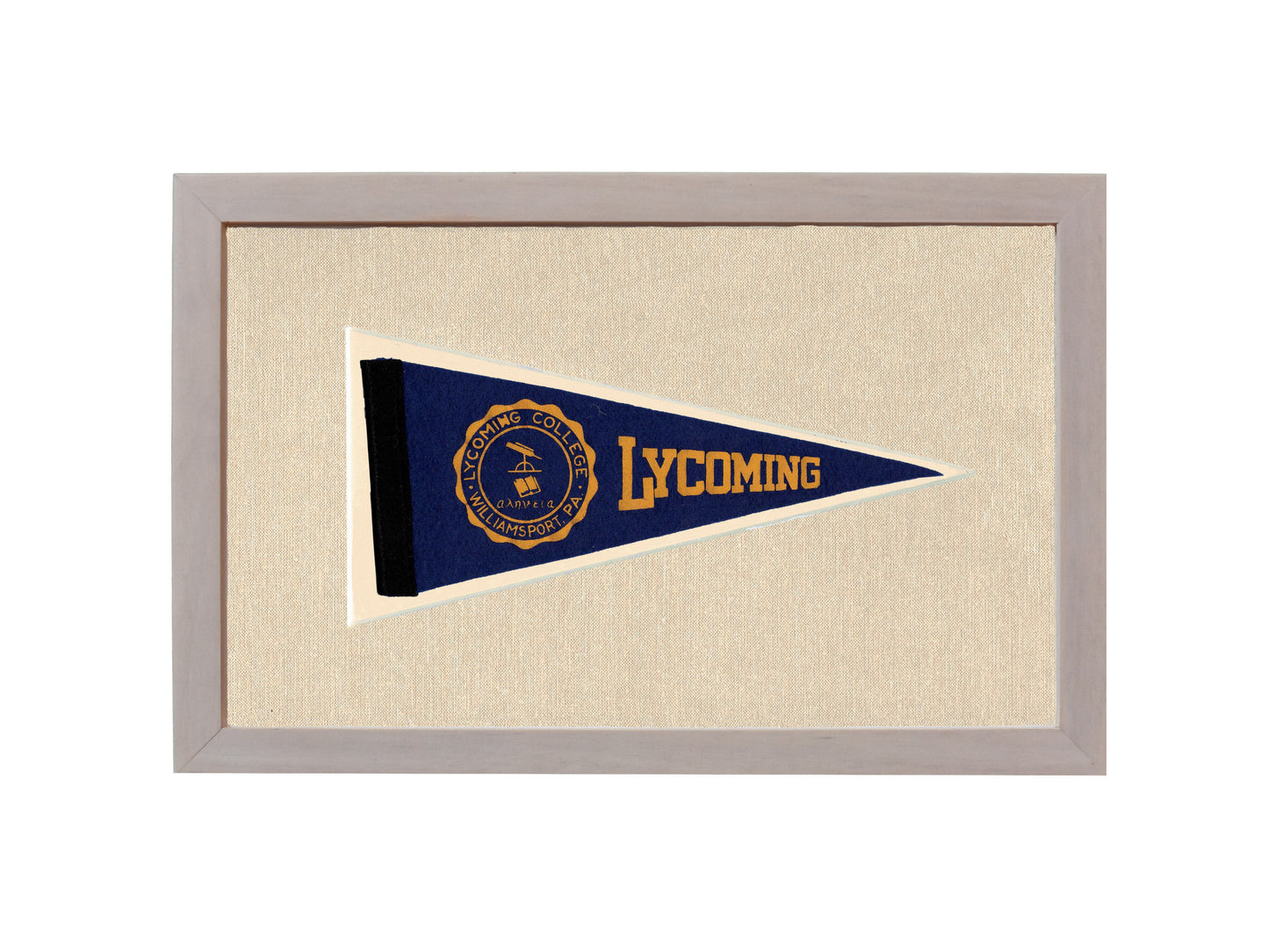 Vintage Lycoming College Pennant