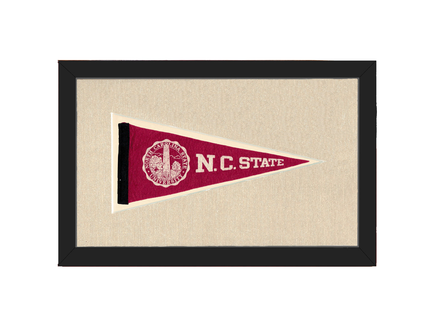 Vintage NC State Pennant