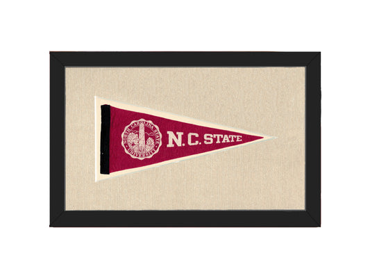 Vintage NC State Pennant