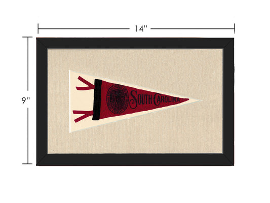 Vintage University of South Carolina Pennant