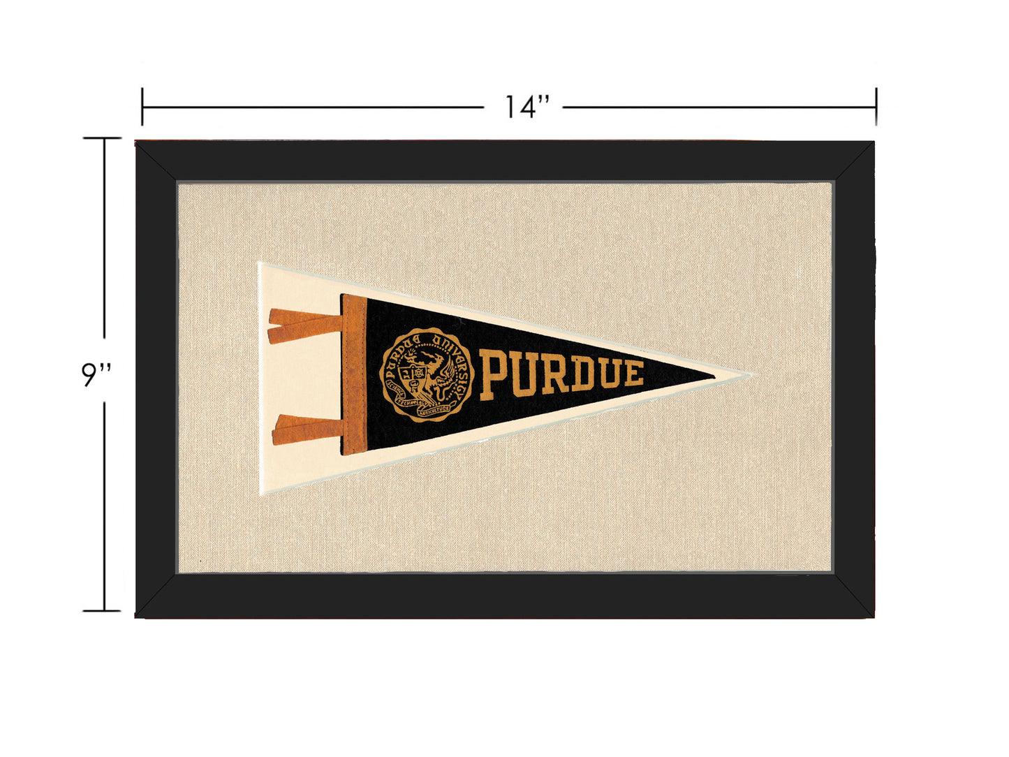 Vintage Purdue Pennant
