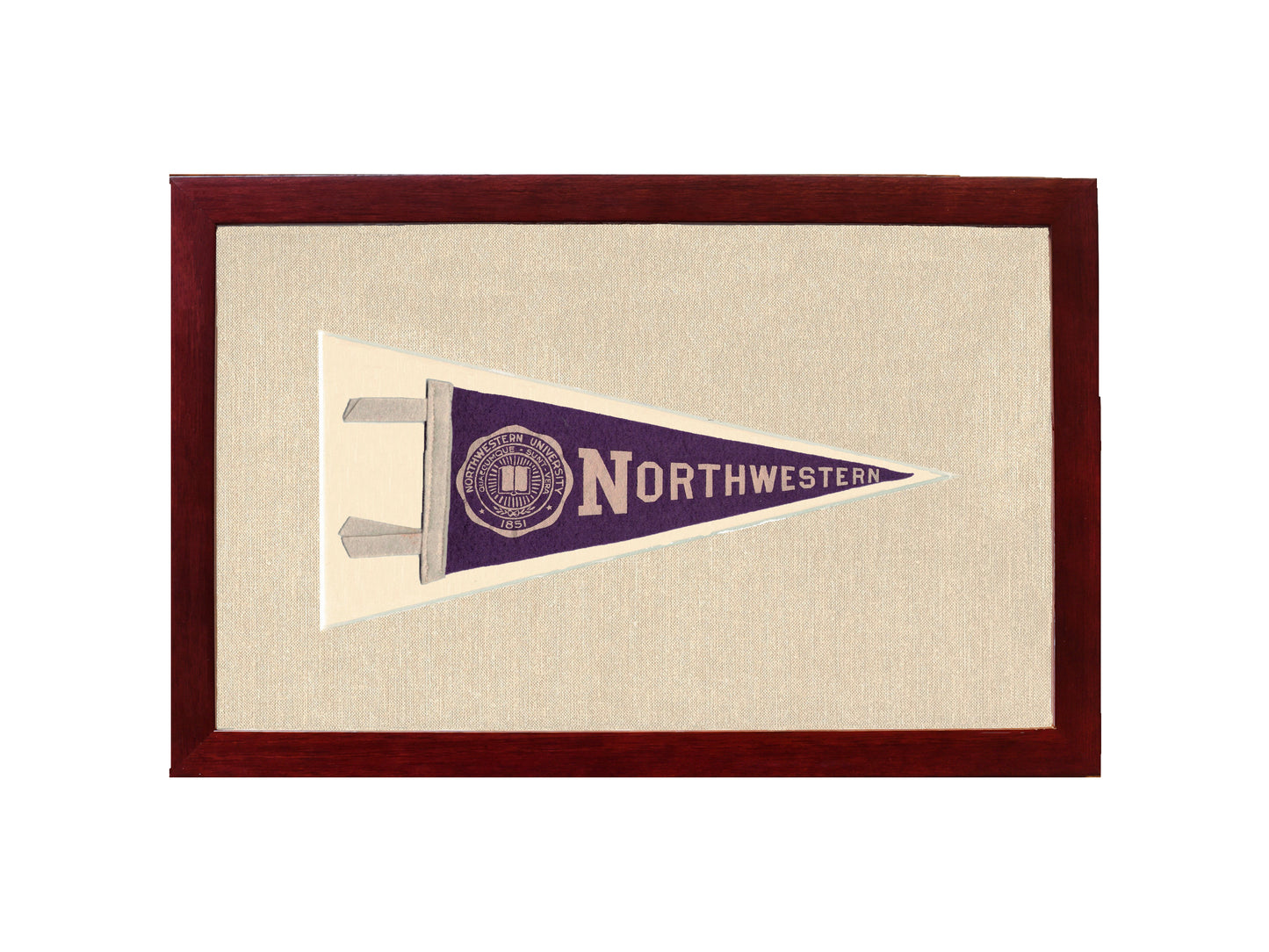 Vintage Northwestern University Pennant
