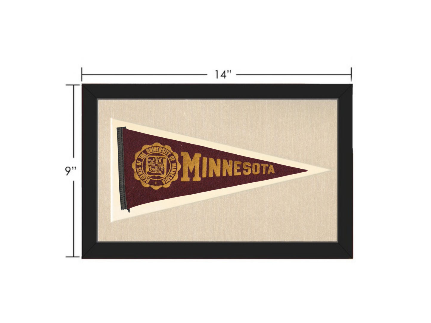 Vintage Minnesota Pennant