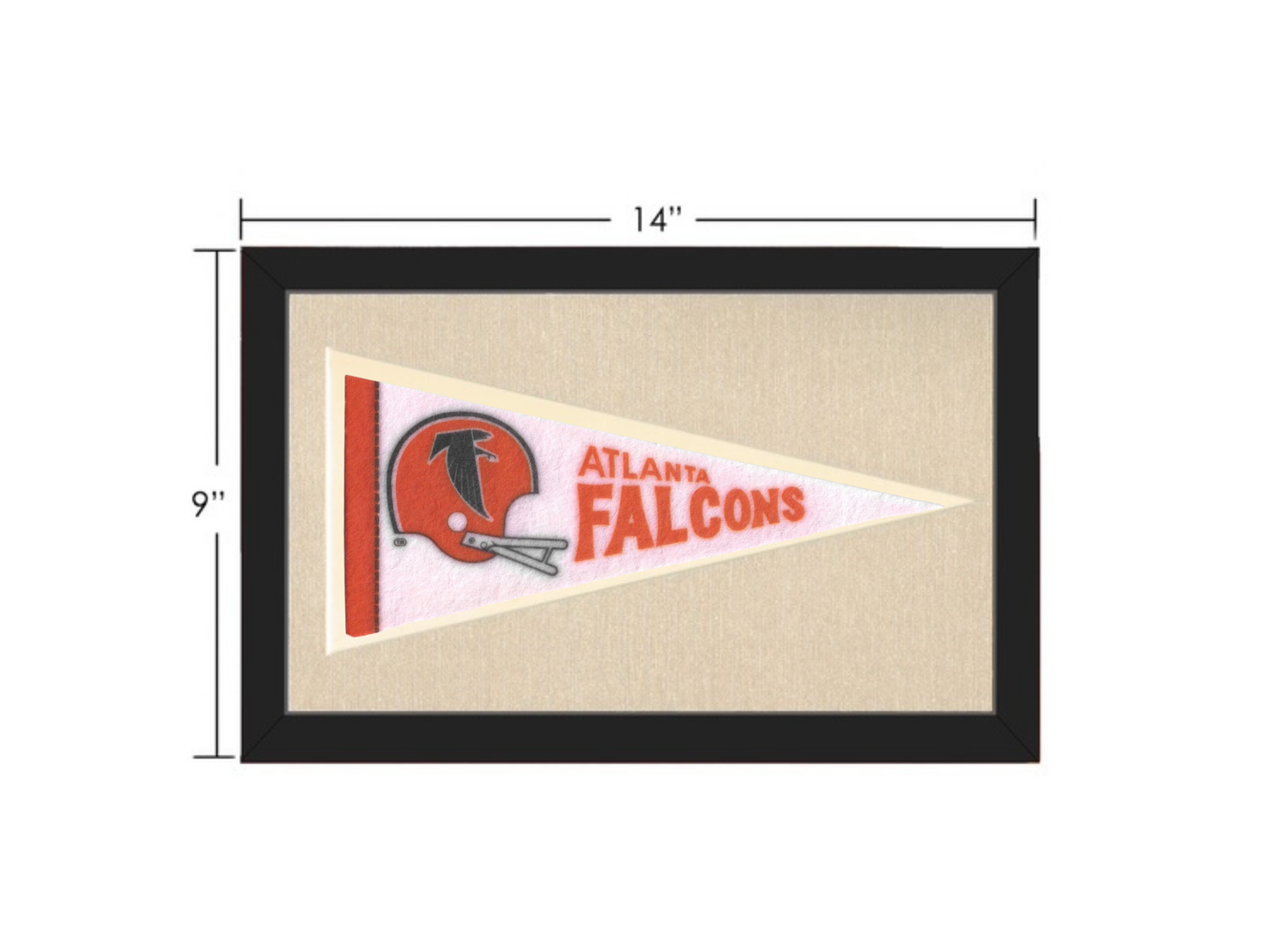 Vintage Atlanta Falcons Pennant