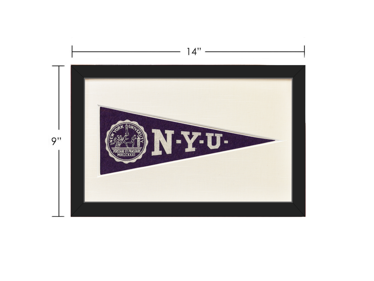Vintage NYU Hormel Pennant
