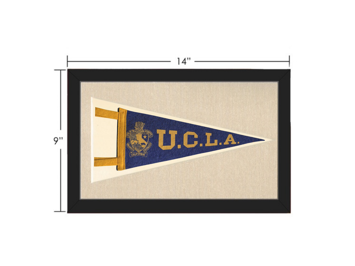 Vintage UCLA Pennant