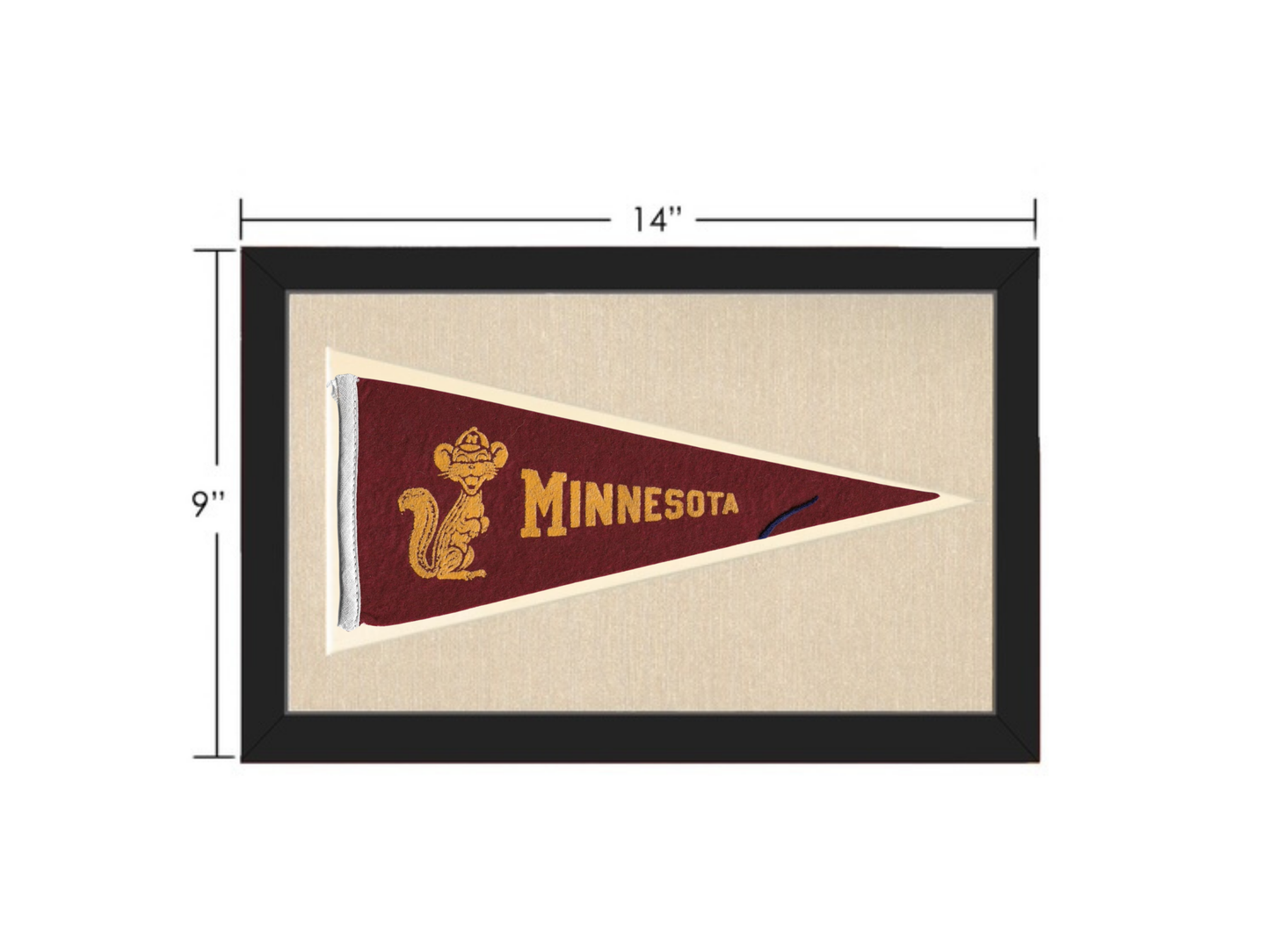 Vintage Minnesota Pennant