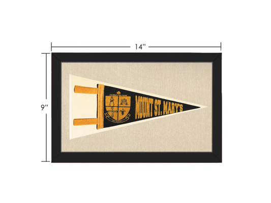 Vintage Mount St. Mary's Pennant