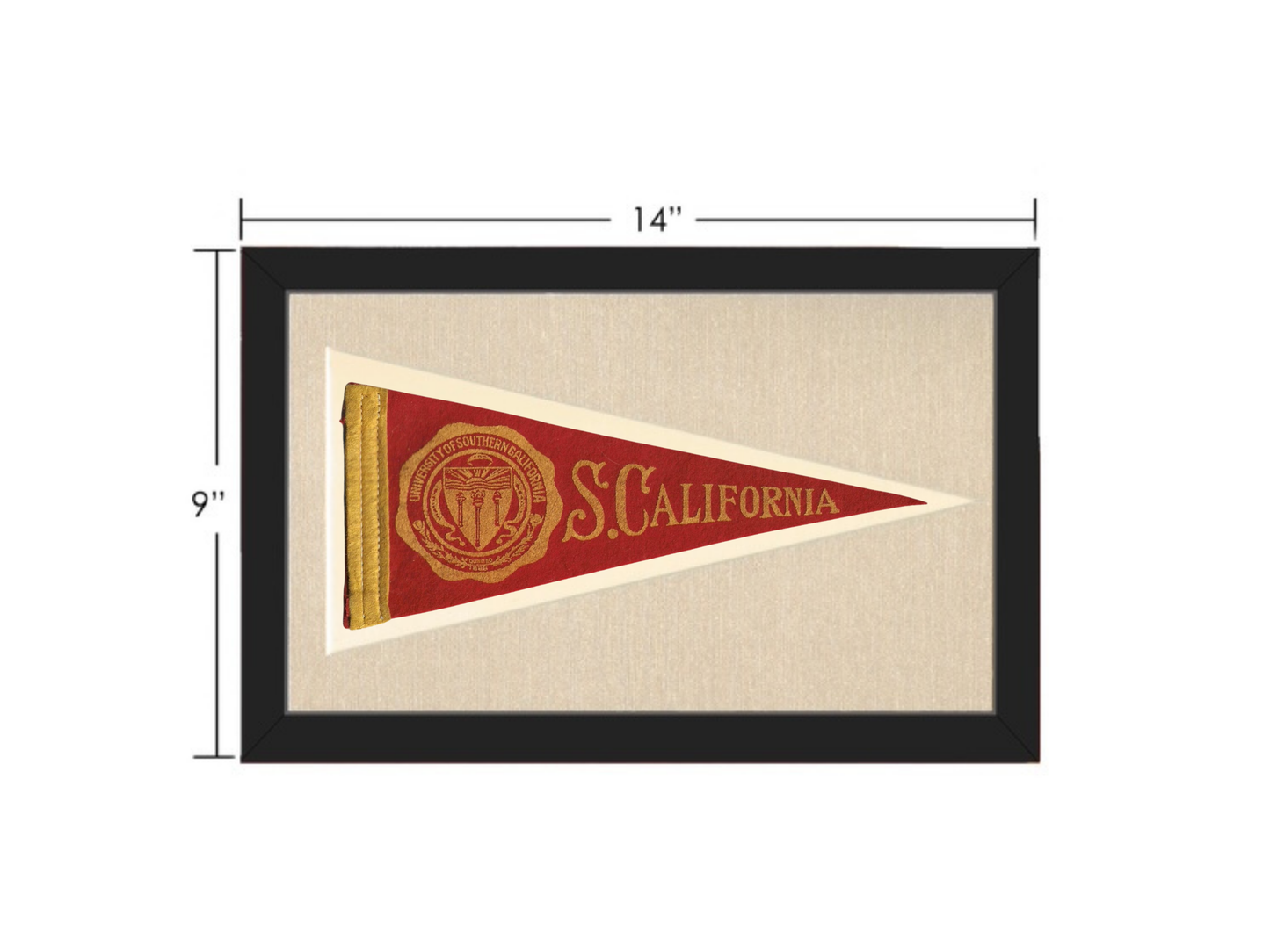 Vintage USC Pennant