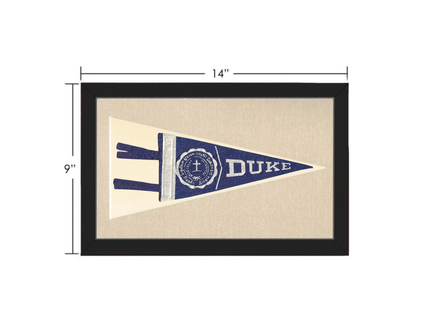 Vintage Duke University Pennant