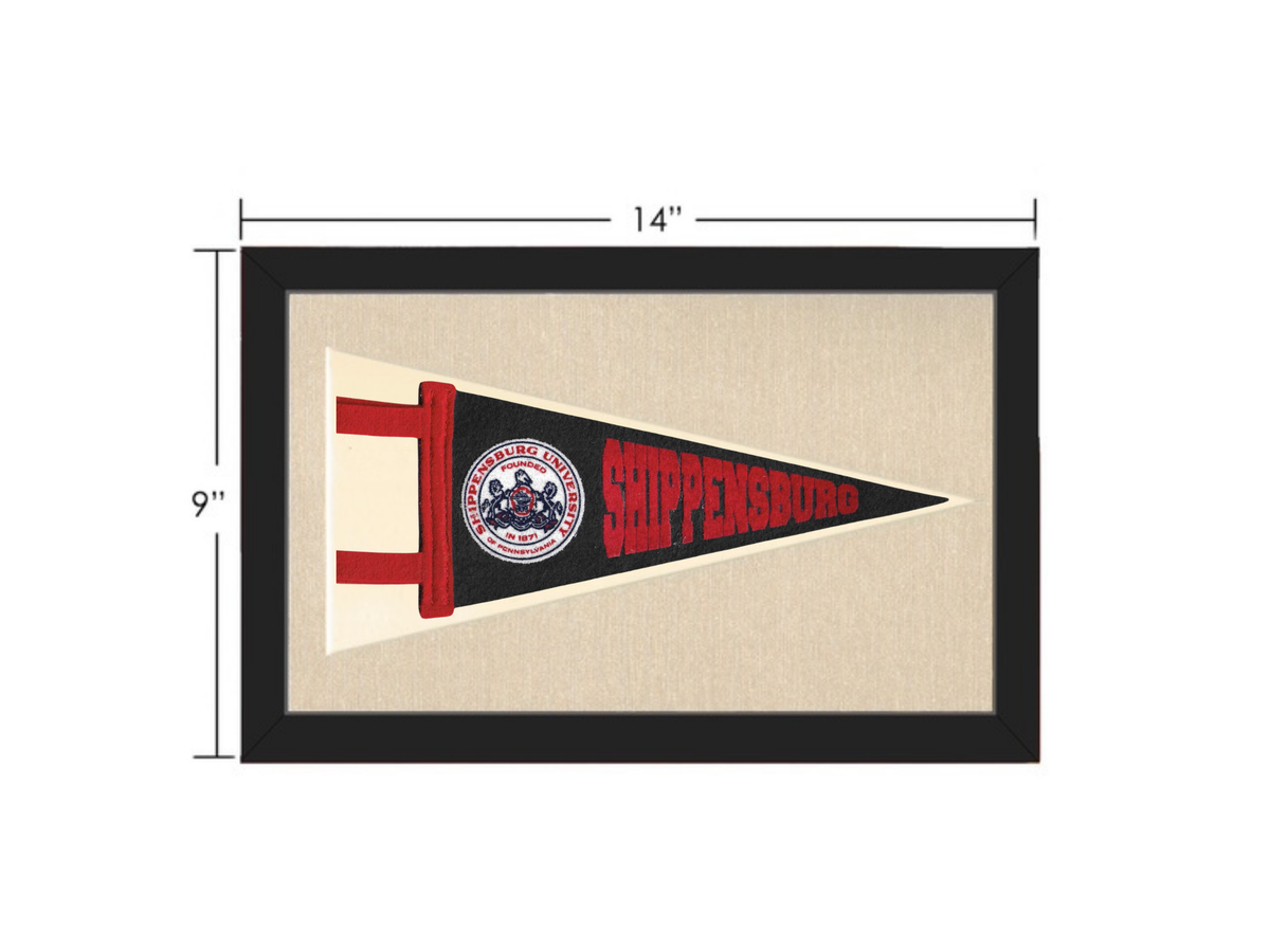 Vintage Shippensburg University Pennant