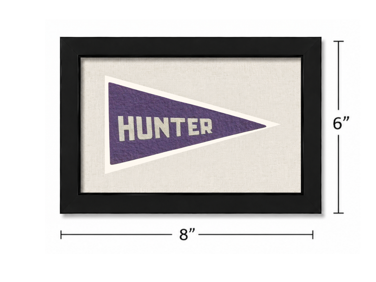 Vintage Hunter College Pennant