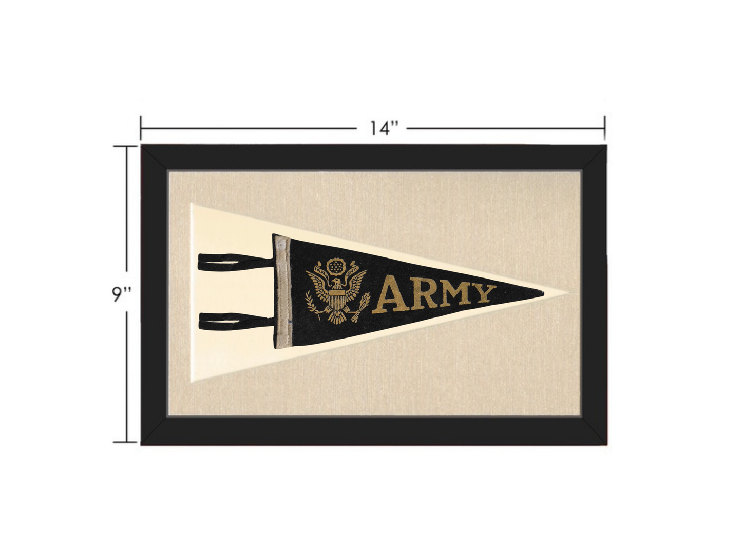 Vintage Army Pennant