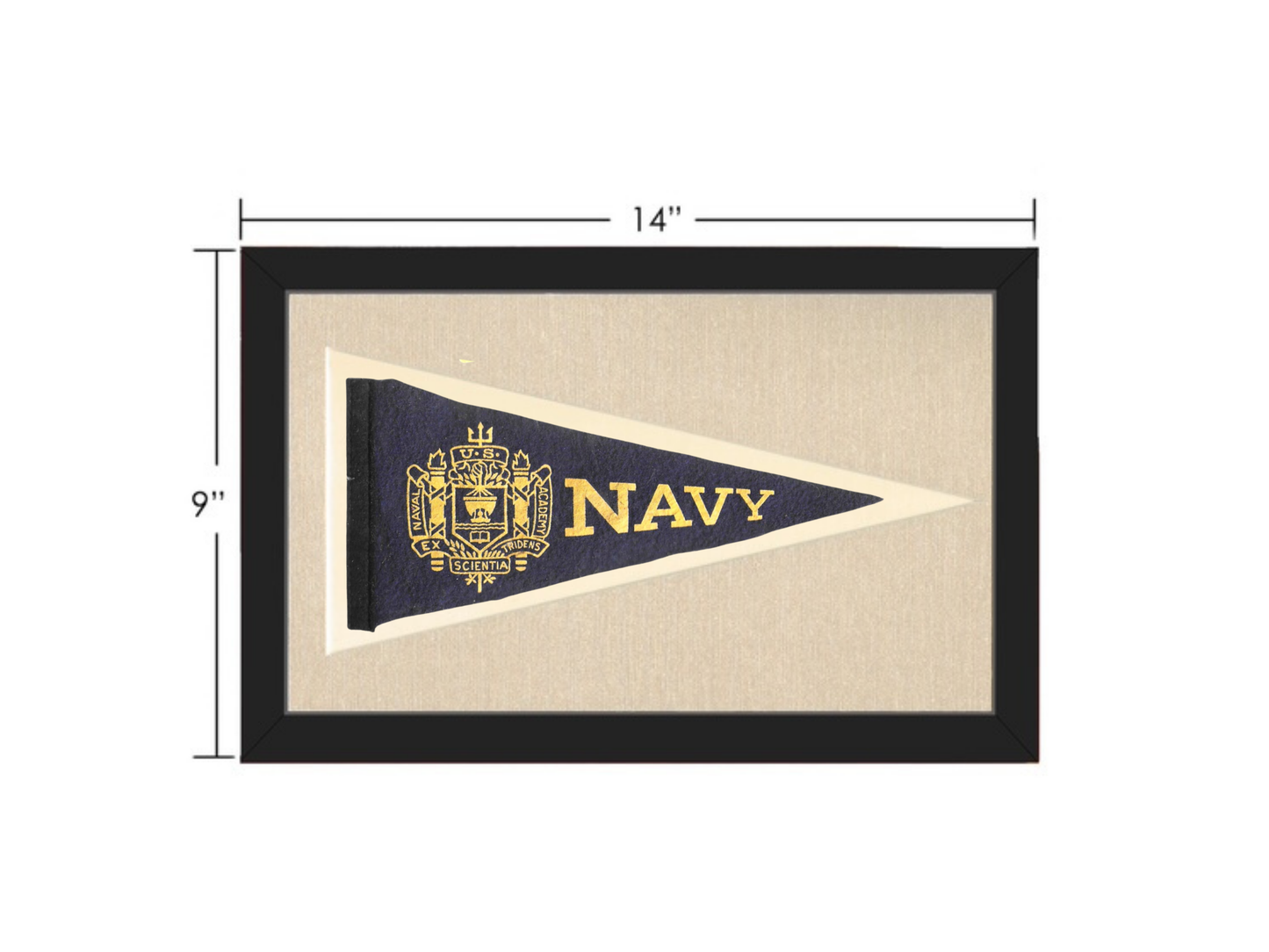 Vintage Navy Pennant