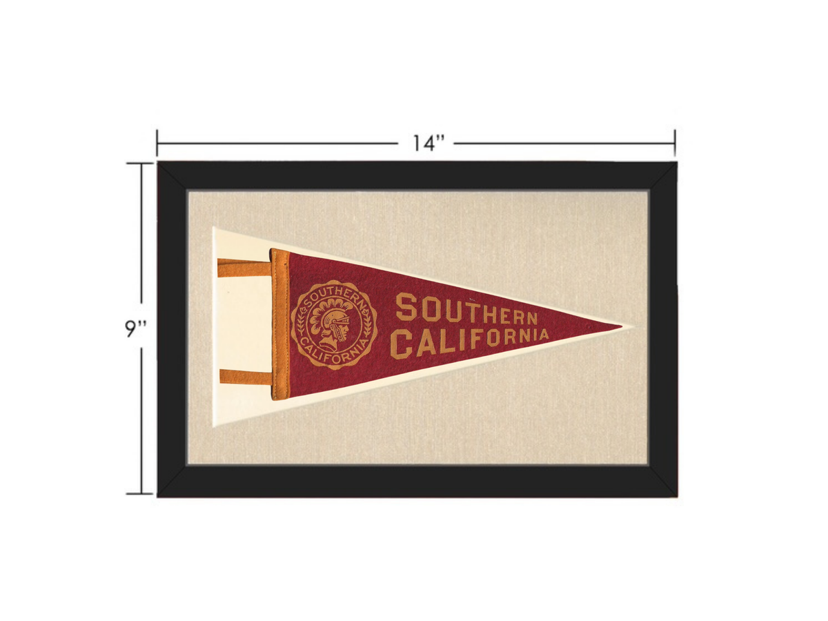 Vintage University of Southern California (USC)  Pennant