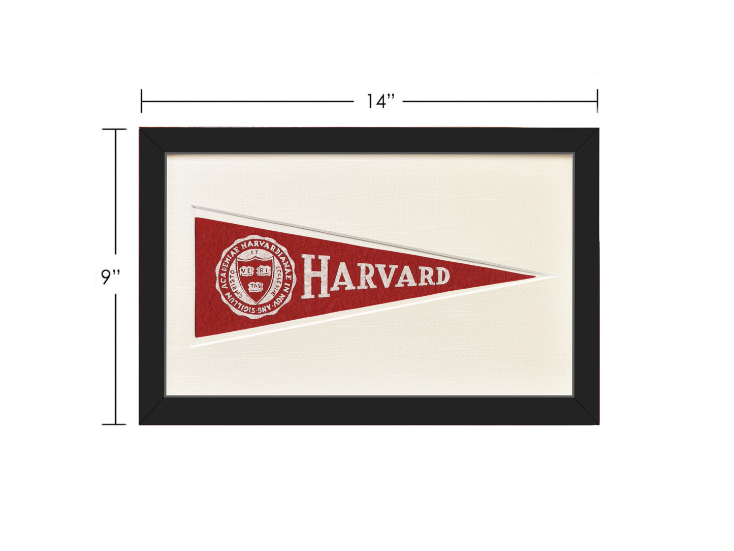 Vintage Harvard Hormel Pennant