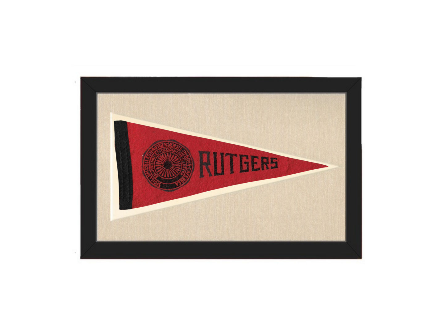 Vintage Rutgers Pennant