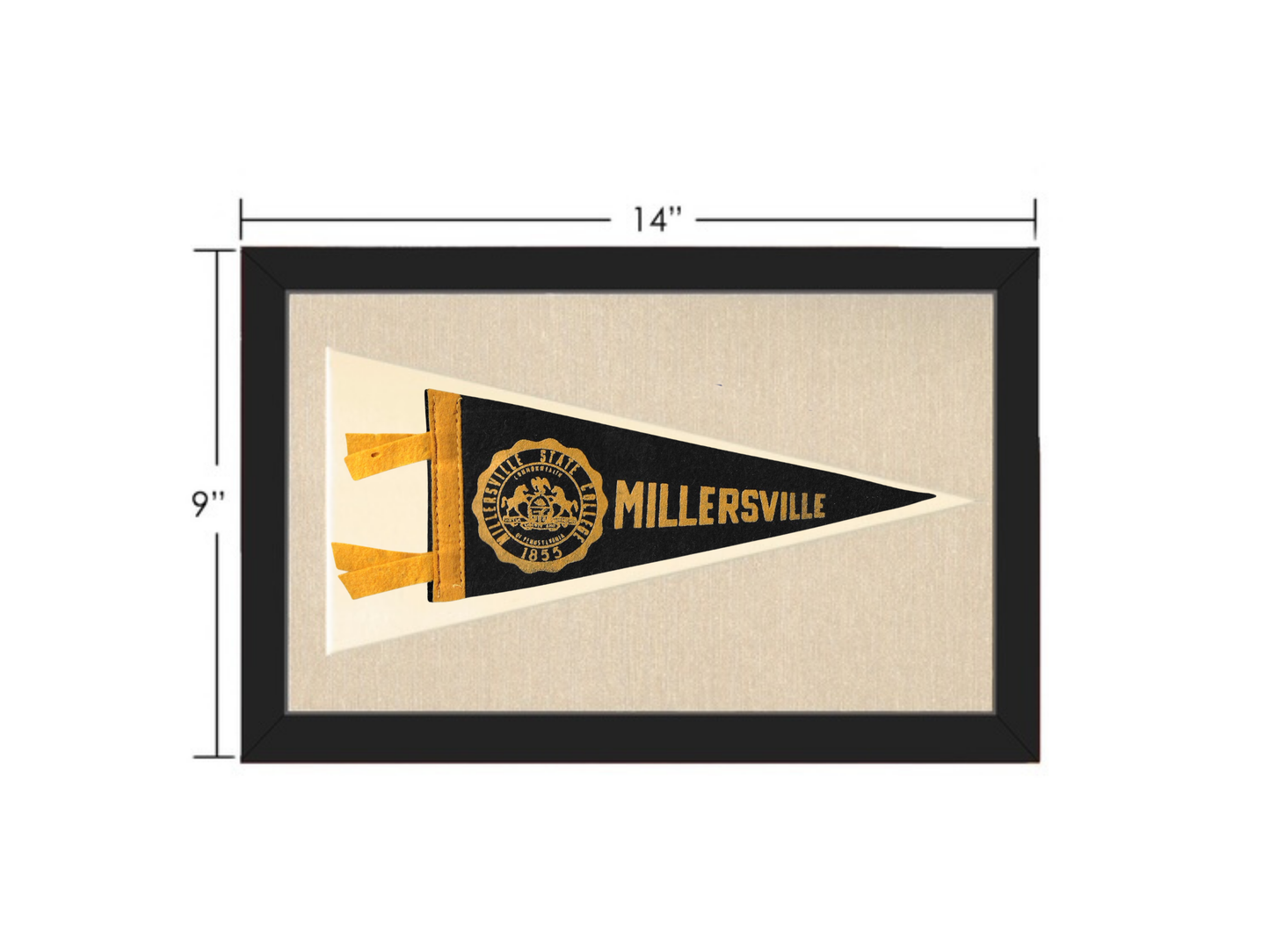 Vintage Millersville Pennant