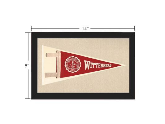 Vintage Wittenberg University Pennant