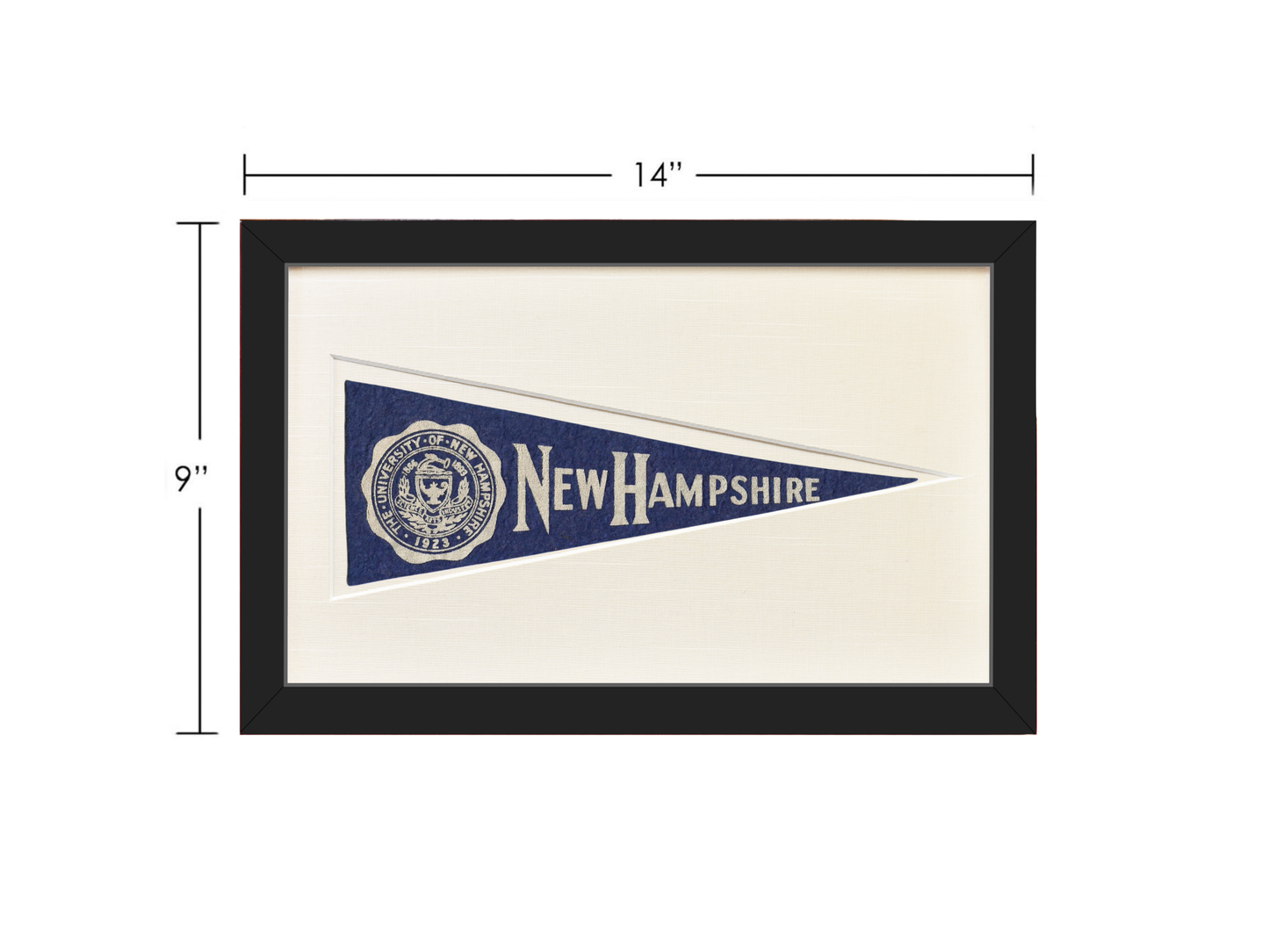 Vintage New Hampshire Hormel Pennant