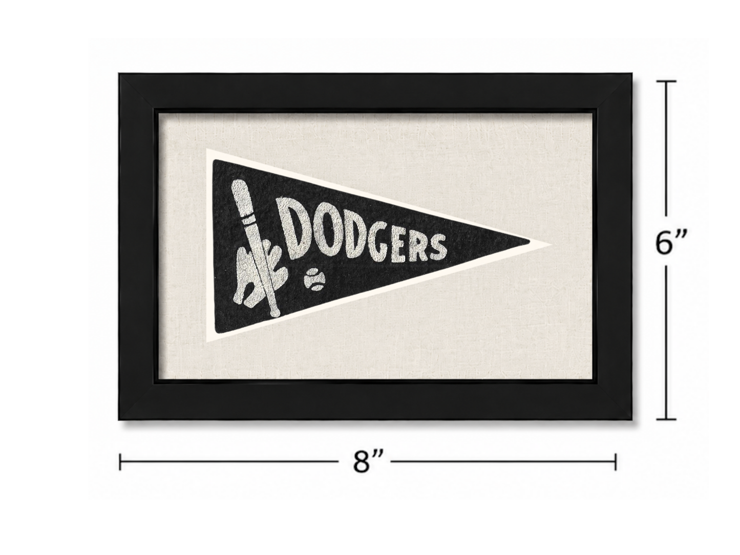 Vintage Dodgers Pennant