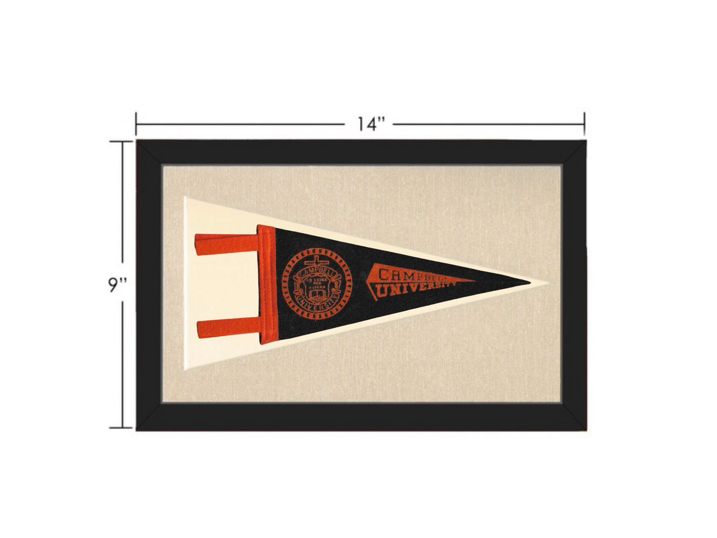 Vintage Campbell University Pennant