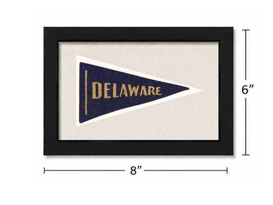Vintage Delaware Pennant