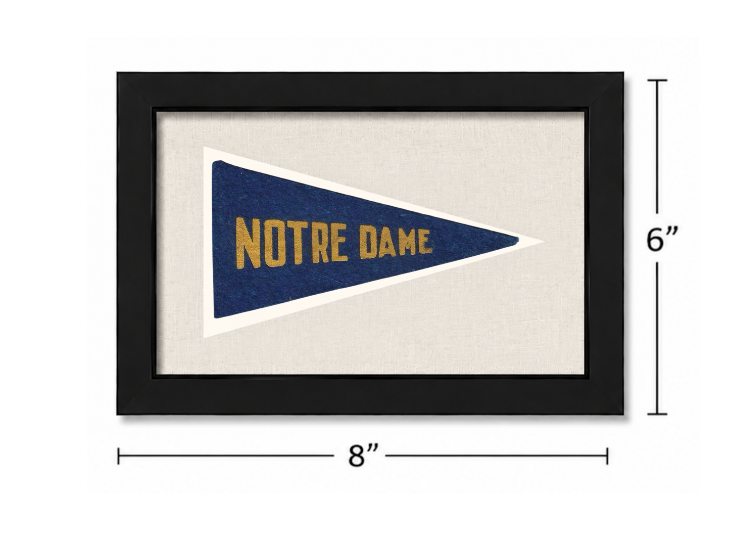 Vintage Notre Dame Pennant