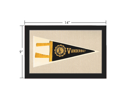 Vintage Vanderbilt University Pennant