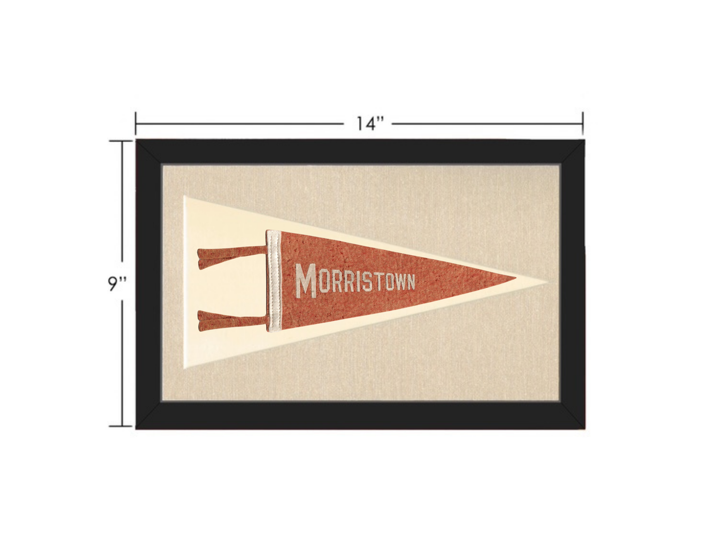 Vintage Morristown Pennant